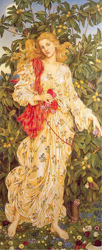 Morgan, Evelyn De Flora oil painting image